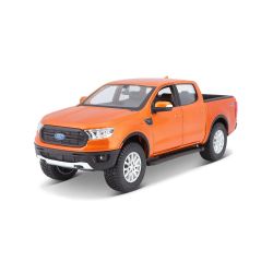 Метален джип Ford Ranger, С отварящи се врати, 1:24, Оранжево