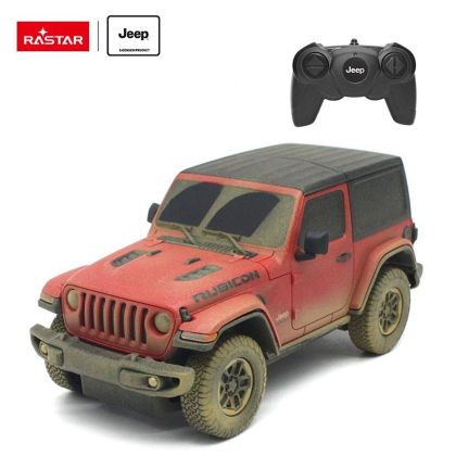 Джип JEEP Wrangler Rubicon, с дистанционно управление, 1:24