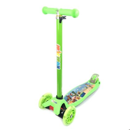 Детска тротинетка Toy Story, MICMAX MAXI, Зелена