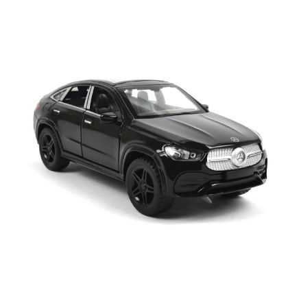 Метален автомобил Mercedes Benz GLE, Купе, Черен, Без опаковка