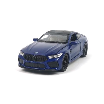 Метална количка BMW M8, 1:32, Синя, Без опаковка