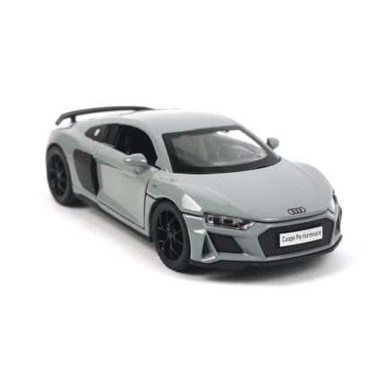 Метална кола Audi R8 GT, С отварящи се врати, 1:32, Сива