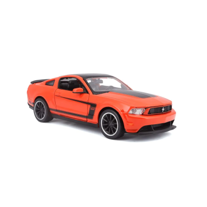 Метален автомобил, FORD MUSTANG BOSS 302, 1:24, Maisto, Оранжев