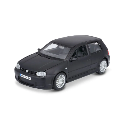 Метален автомобил, VW Volkswagen Golf R32, 1:25, Черна, Maisto