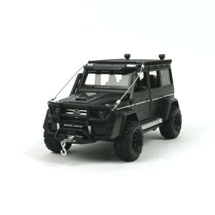 Метален джип Mercedes G-class, Brabus Adventure, 1:24, Черен, Без опаковка