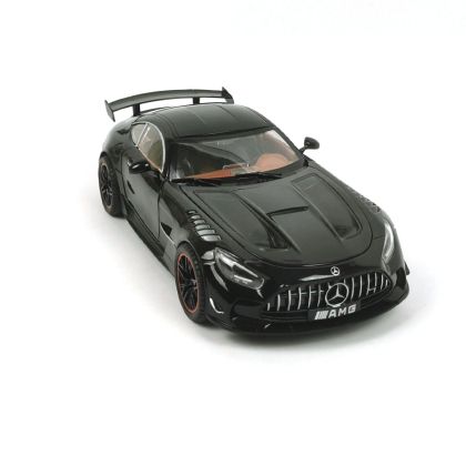 Метална кола Mercedes-Benz AMG GT, BLACK SERIES, Черен, 1:18, Без опаковка