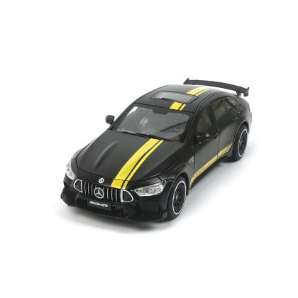 Метална кола Mercedes-Benz AMG GT, Черна, 1:24, Без опаковка