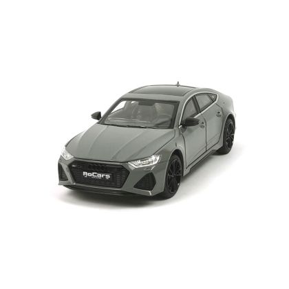 Метална кола Audi RS7, Сива, 1:24, Без опаковка