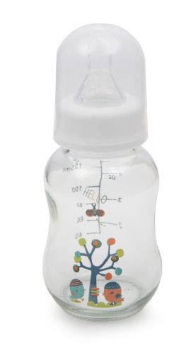 Стъклено стандартно шише 125 ml GB301