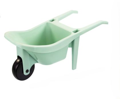 Строителна количка зелен пастел 10278