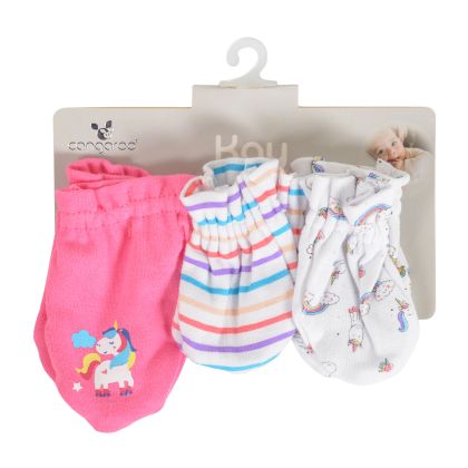 Ръкавици за новородено Kay розов