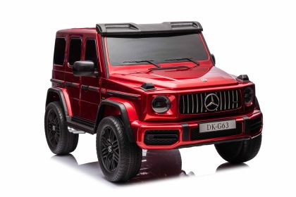 Акумулаторен джип Mercedes G63 4x4 мет.червен