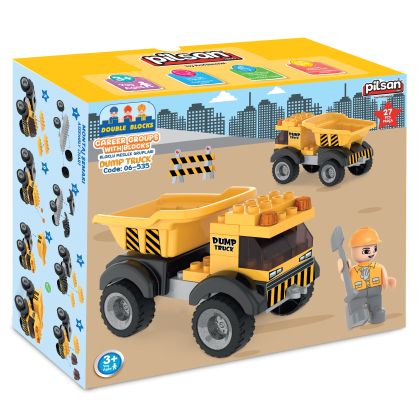 Конструктор Pilsan Career Group Dump truck 06535