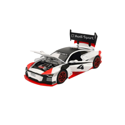 Метална кола Audi Sport e-tron, 1:32, Бял, Без опаковка