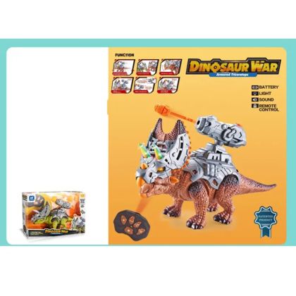 Интерактивен динозавър, Тиранозавър, С дистанционно, Светлини и звук