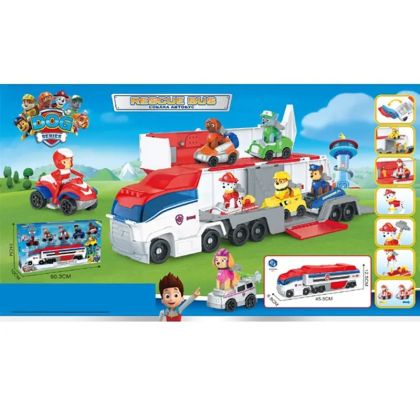Спасителен камион Пес патрул, С кученца и колички , PATROLLER