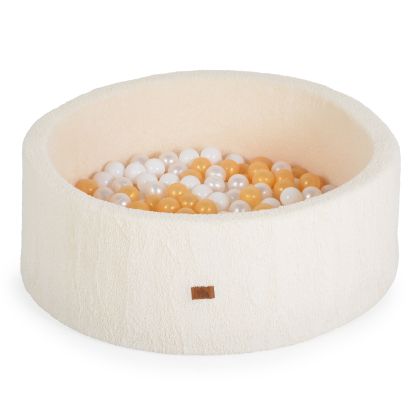 Мек басейн Boucle с 200 топки слонова-кост