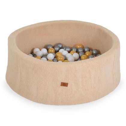 Мек басейн Boucle с 200 топки бежов