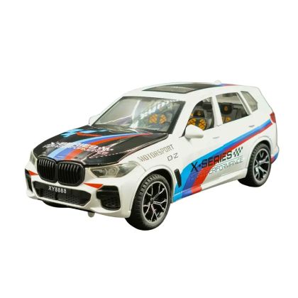 Метален автомобил BMW X5 M – мащаб 1:24, Бял, Без опаковка
