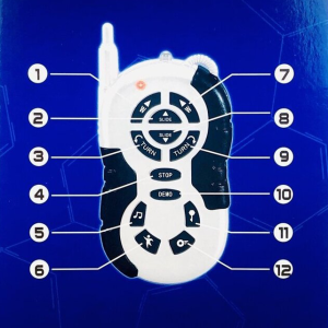 Голям детски робот изстрелващ дискове, с дистанционно управление, OTC0873117 