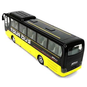Детски автобус с дистанционно управление, Tour bus, жълт