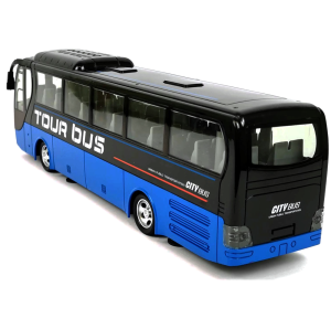 Детски автобус с дистанционно управление, Tour bus, син