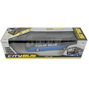 Детски автобус с дистанционно управление, Tour bus, син