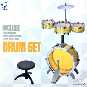 Детски барабани на стойка със столче