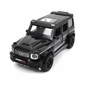 Метален джип Mercedes G-class Brabus, със звук и светлини, Черен, Без опаковка
