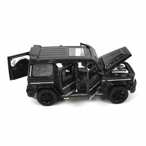 Метален джип Mercedes G-class Brabus, със звук и светлини, Черен, Без опаковка