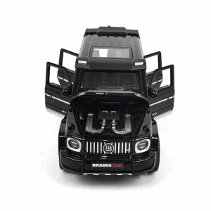 Метален джип Mercedes G-class Brabus, със звук и светлини, Черен, Без опаковка