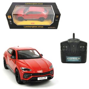 Джип Lamborghini Urus, с дистанционно управление, червен