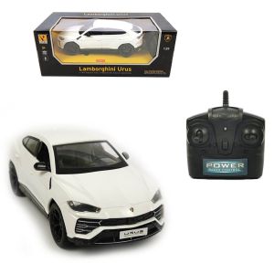 Джип Lamborghini Urus, с дистанционно управление, бял