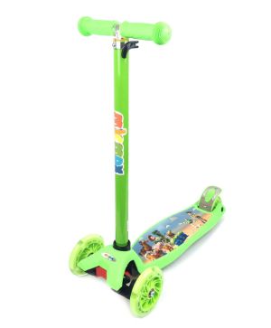 Детска тротинетка Toy Story, MICMAX MAXI, Зелена