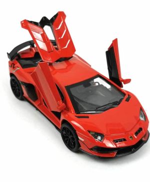 Метален автомобил, Lamborghini, Червена