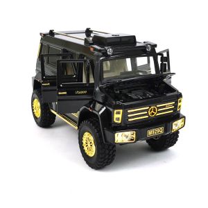 Детски джип Mercedes UNIMOG, Метален, Отварящи се врати, Без опаковка