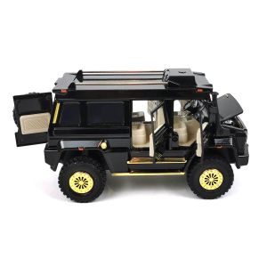 Детски джип Mercedes UNIMOG, Метален, Отварящи се врати, Без опаковка