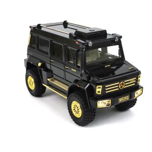 Детски джип Mercedes UNIMOG, Метален, Отварящи се врати, Без опаковка