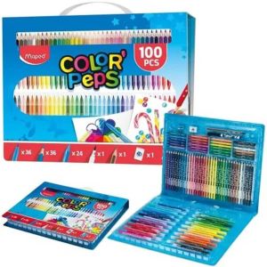 Комплект за оцветяване Maped, Color Peps, 100 части