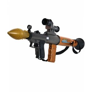 Детски гранатомет, Изстрелващ ракета с пяна, Със светлина и звук