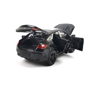 Метален автомобил Mercedes Benz GLE, Купе, Черен, Без опаковка