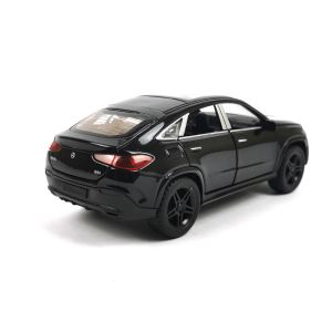 Метален автомобил Mercedes Benz GLE, Купе, Черен, Без опаковка