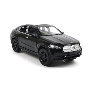 Метален автомобил Mercedes Benz GLE, Купе, Черен, Без опаковка
