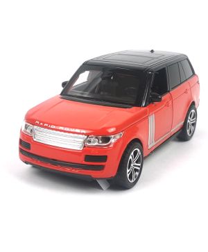 Метален автомобил Range Rover, С отварящи се врати, 1:32, Червена, Без опаковка