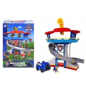 Наблюдателница Пес Патрул, Кула, С асансьор, Звуци