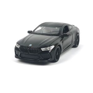Метална количка BMW M8, 1:32, Черна, Без опаковка