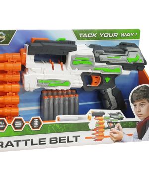 Детски бластер, С патрондаш, Меки стрели, Rattle belt