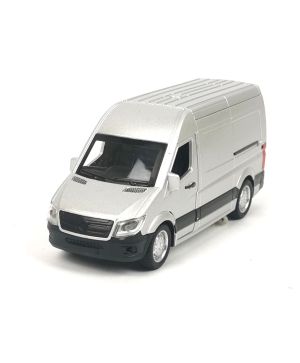 Метален бус Mercedes Sprinter, С отварящи се врати, Сив, Без опаковка