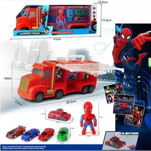 Камион автовоз, Със спайдърмен фигура, Аvengers