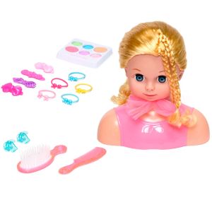 Кукла глава, За прически, С грим и гребен